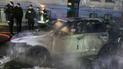 Мешканець Луганщини у центрі Львова спалив автомобіль за понад 1 мільйон гривень: фото