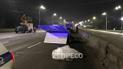 В Киеве в результате аварии в авто сорвало кузов