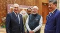 Владимир Путин, Нарендра Моди и Си Цзиньпин