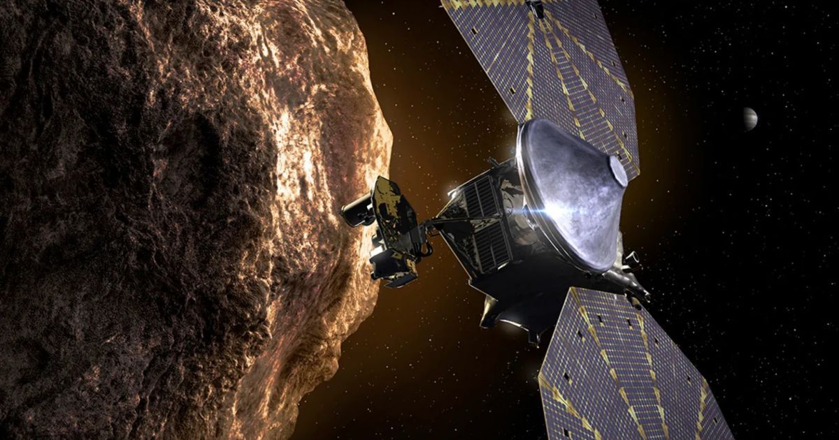 Космический аппарат NASA с миссией Lucy