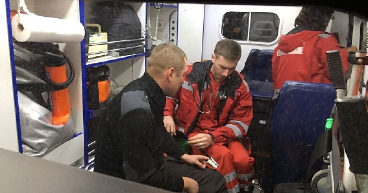 Побили поліцейського під Радою_2 / © ГУ Національної поліції в Київській області