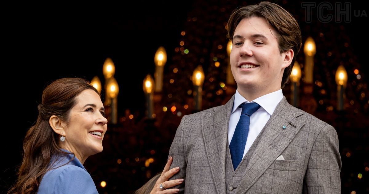 Кронпринцесса Мэри и ее сын принц Кристиан