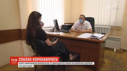 У Києві сталися спалахи коронавірусу серед працівників освіти