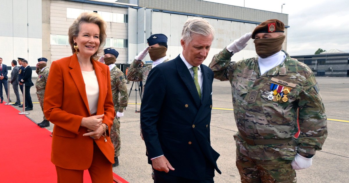 Королева Матильда та король Філіп