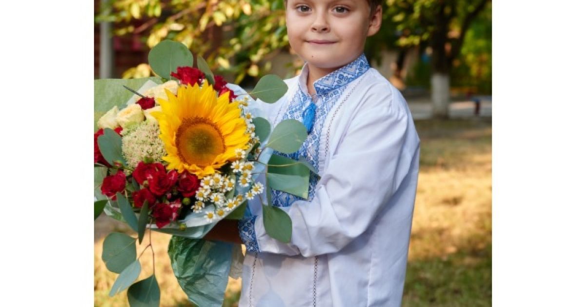 Алла Мазур рассказала о первых впечатлениях сына от школы / © пресс-служба канала "1+1"