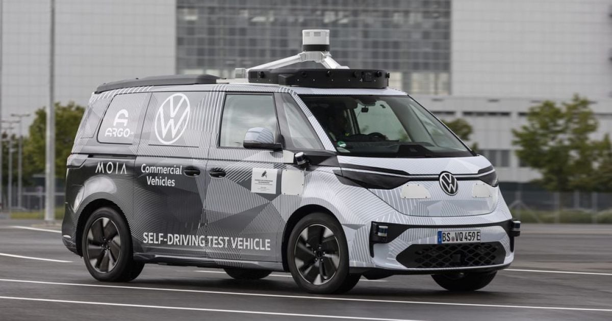 Volkswagen показал прототип автономного электрического фургона: он сможет видеть на 400 метров вперед