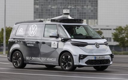 Volkswagen показав прототип автономного електричного фургону: він зможе бачити на 400 метрів вперед