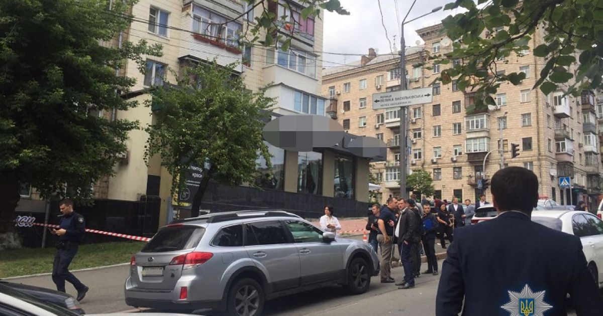 стрілянина в центрі_3 / © Головне управління Національної поліції у місті Києві