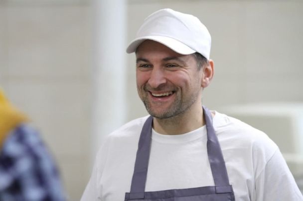 Марку напік круасанів з волонтерами / Телеграм-канал Волонтерський центр 