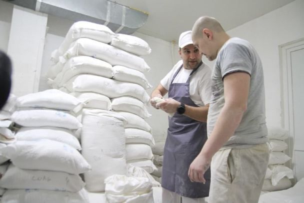 Марку напік круасанів з волонтерами / Телеграм-канал Волонтерський центр 