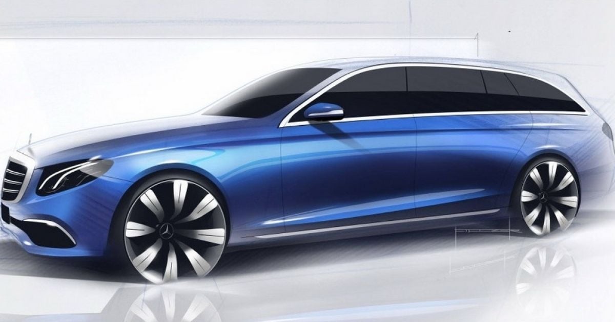 Mercedes-Benz показал тизер нового универсала E-Class