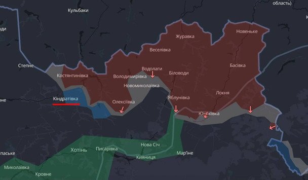 Силы обороны освободили Кондратовку: российские z-каналы ноют о разгроме и больших потерях