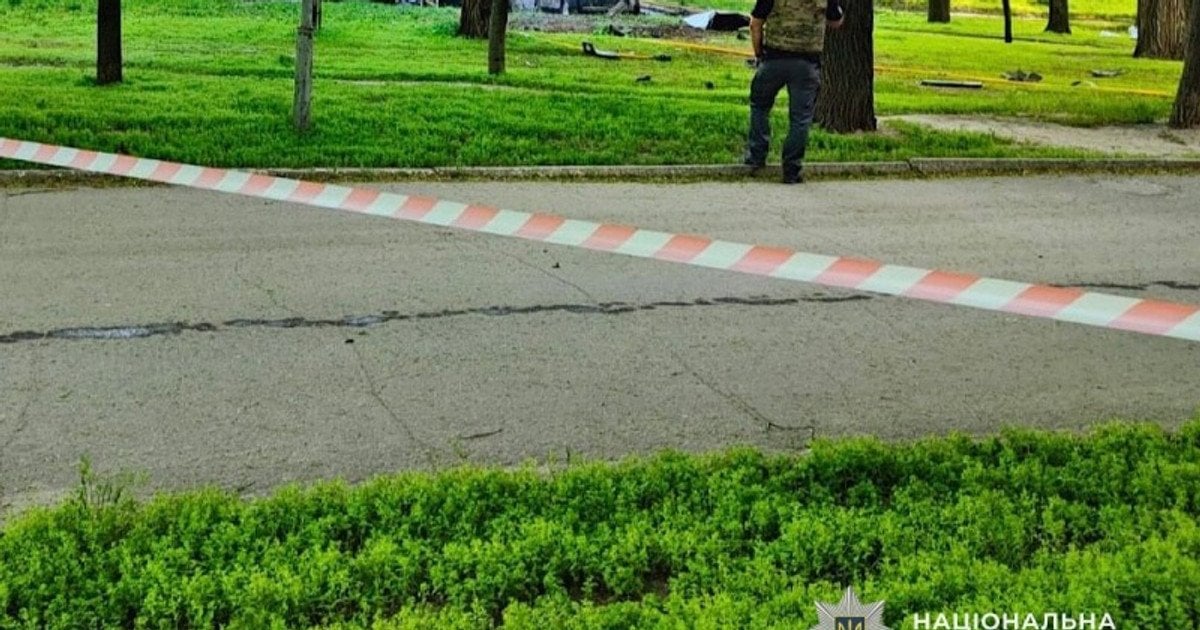 На місці вибуху