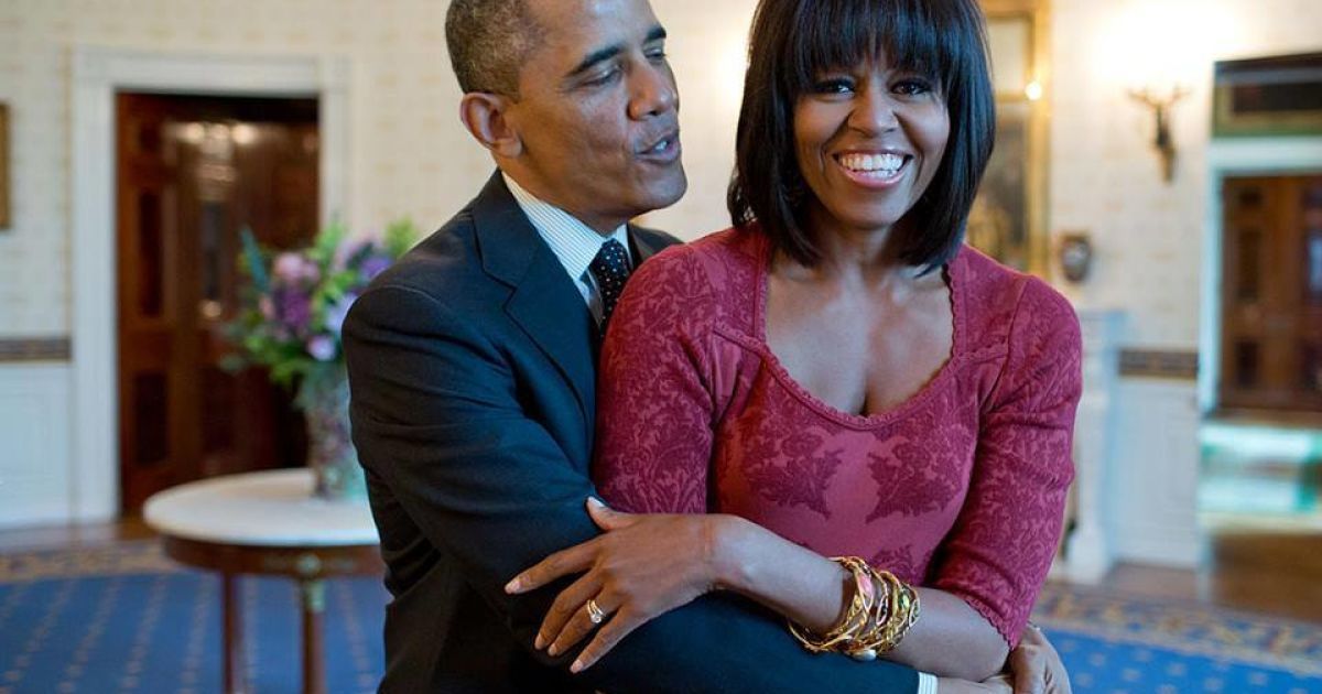 Барак и Мишель Обама 23 года вместе. / © facebook/U.S. Embassy Moscow