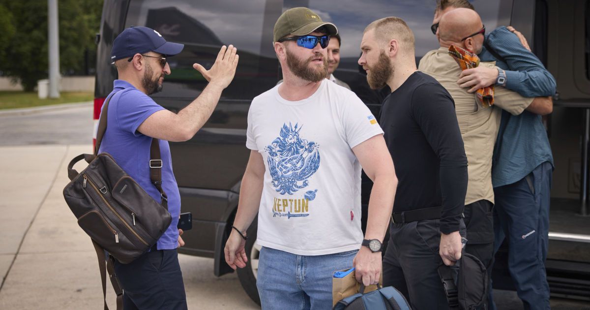 Святослав Паламар ("Калина") після повернення із російського полону виступив із заявою