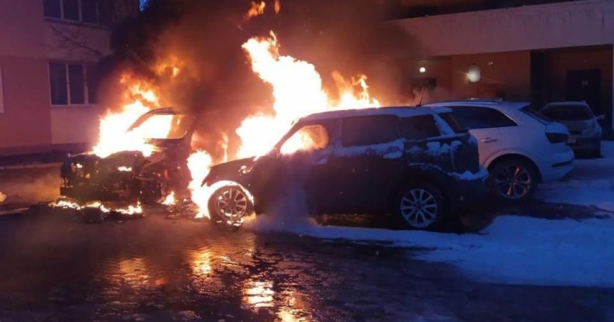 Пожежа в Київській області 15 лютого