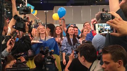 Фінал "Євробачення-2017": як у прес-центрі слухали виступ української групи O.Torvald