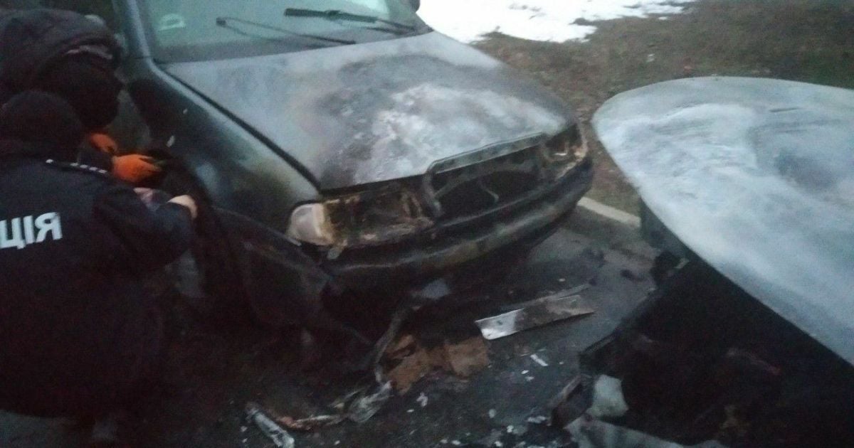 Пожежа автомобілі Полтава_5 / © ГУ НП в Полтавской области
