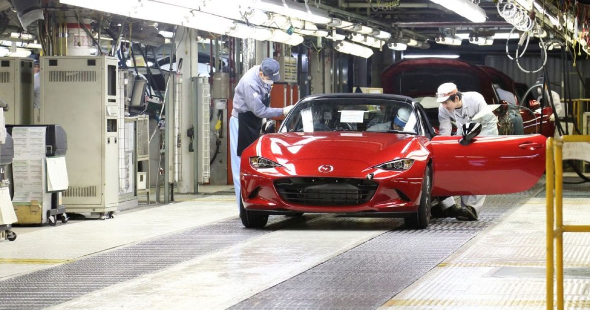 Mazda MX-5 встала на конвейер