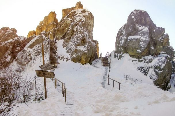 Тустань взимку / Фото з відкритих джерел