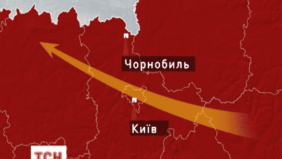 Диму з Чорнобиля на Київщині не відчують