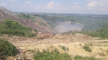 зсув сміттєзвалище_4 / © Facebook/Наталья Шелестак