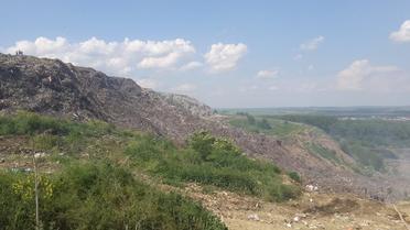 зсув сміттєзвалище_1 / © Facebook/Наталья Шелестак