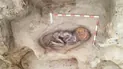 Древнее захоронение женщины в Перу
