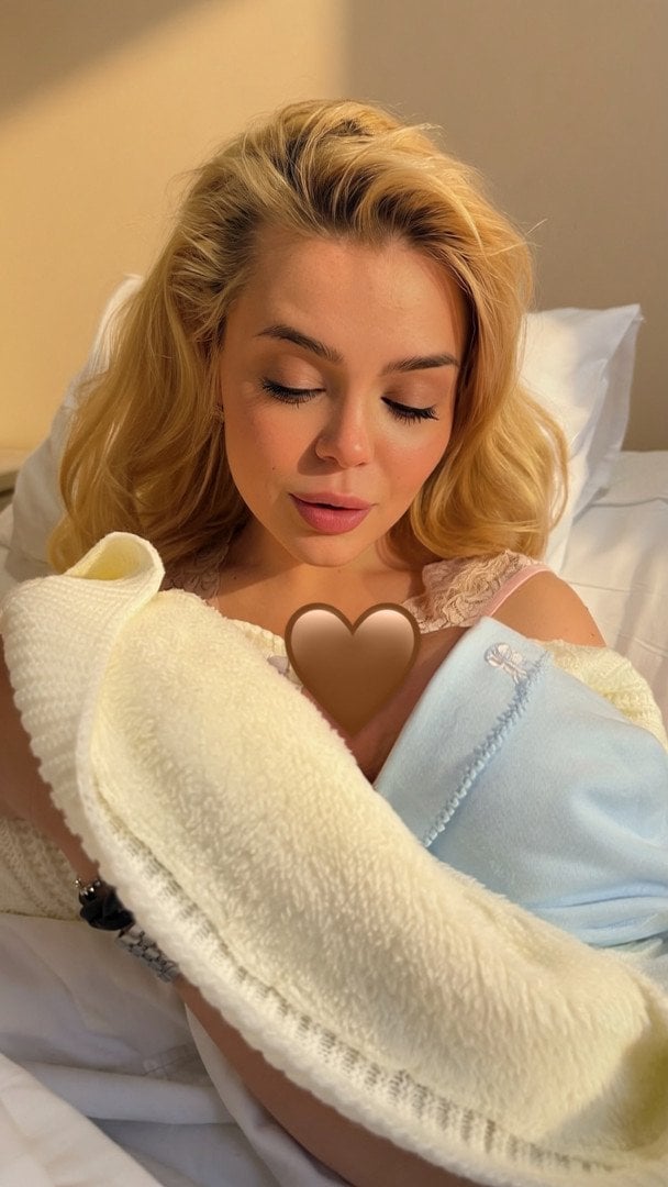 Аліна Гросу з&nbsp;сином / © пресслужба Аліни Гросу