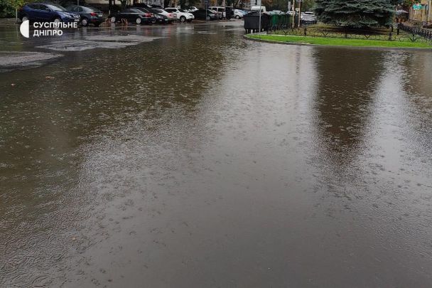Злива у Дніпрі 7 жовтня / Фото: "Суспільне Дніпро"