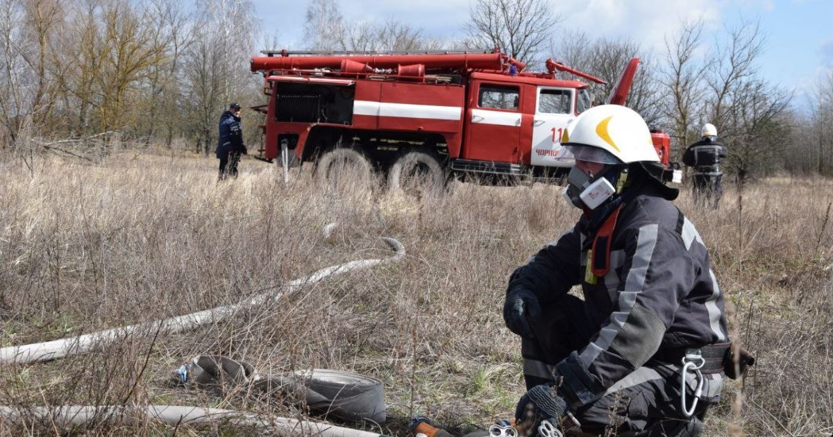 У Києві можливе задимлення у зв'язку із пожежами в області, зокрема у зоні відчуження