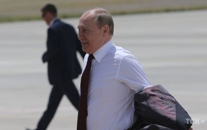 На себе не экономит: Путин в Ашхабаде засветил пиджак элитного бренда