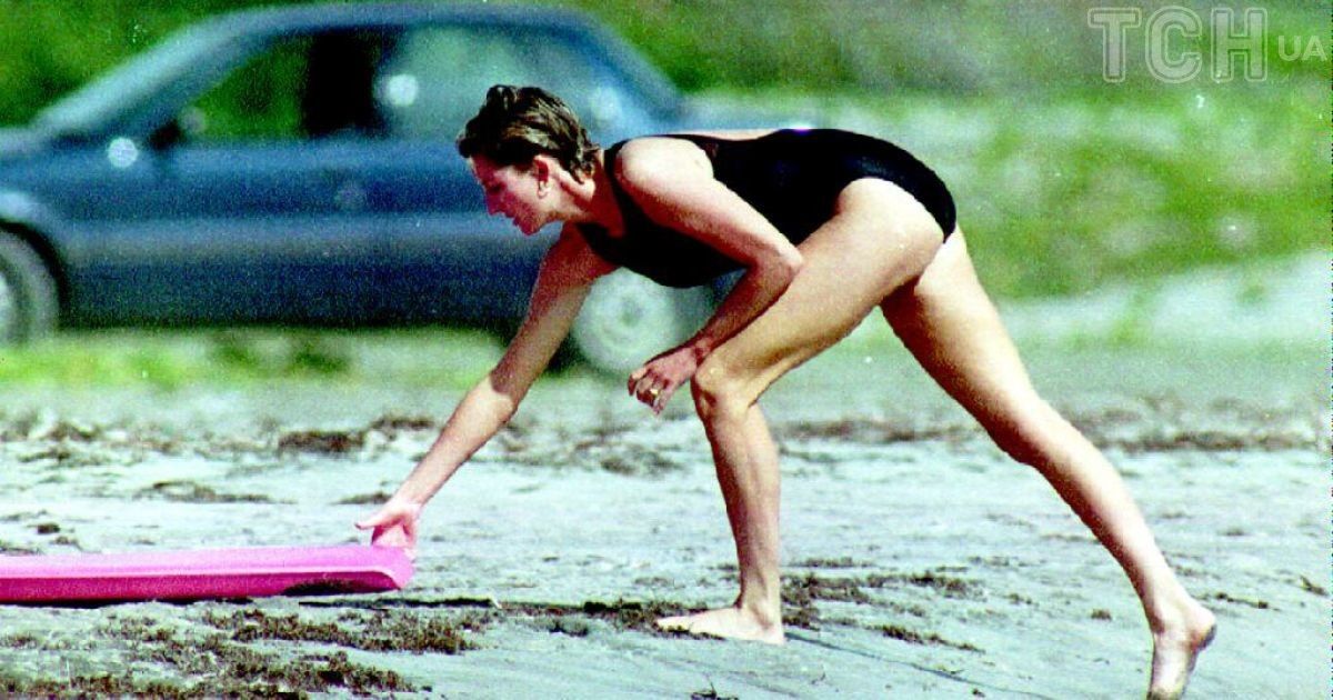 Принцеса Діана на острові Невіс