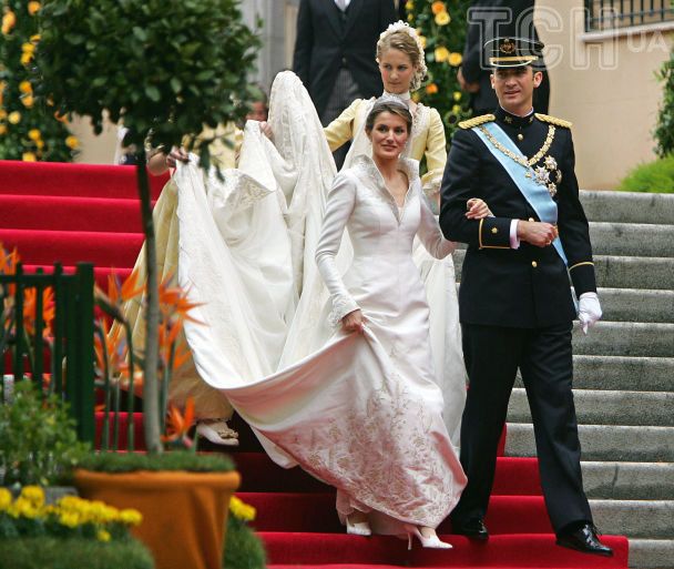 Свадьба Летиции Ортис и принца Фелипе в 2004 году / © Getty Images