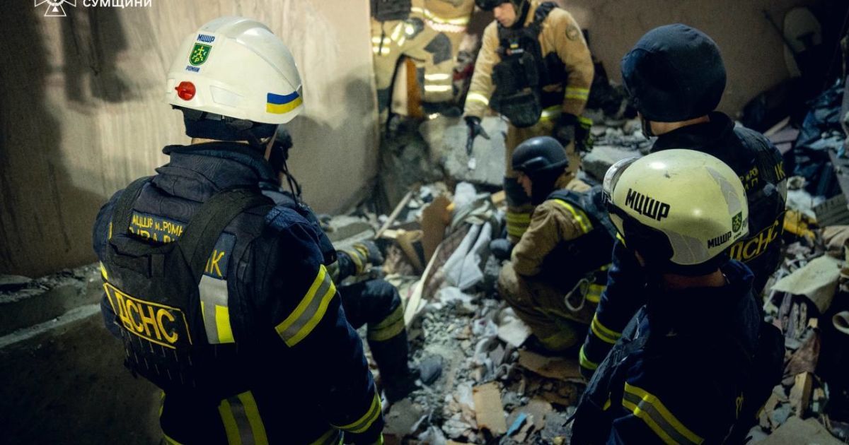 Последствия российского удара по Сумам