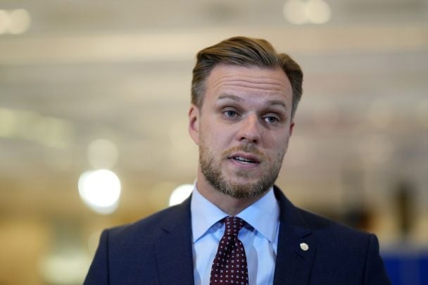 Міністр закордонних справ Литви Габріелюс Ландсбергіс / © Associated Press