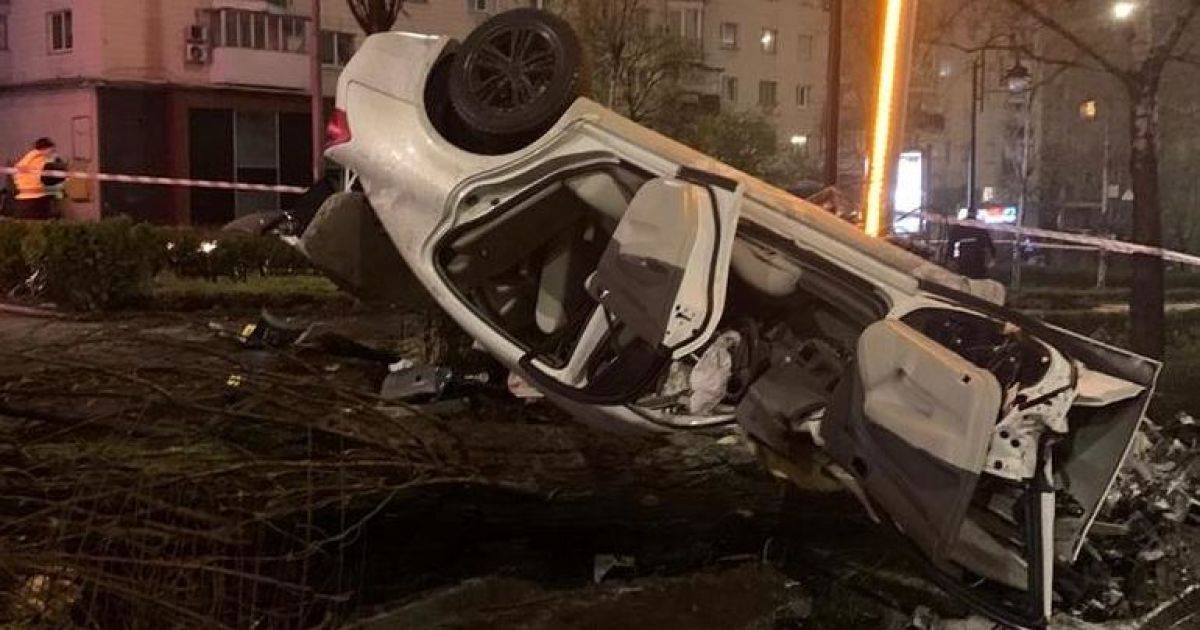 Мажорна ДТП в центрі Києва