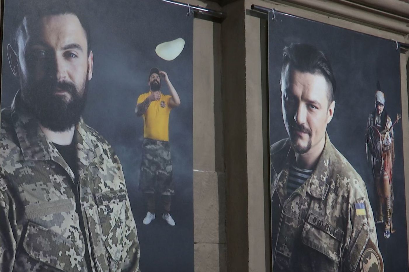 "Если бы не война". Фотовыставка с портретами бойцов открылась в Черновцах