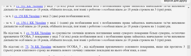 Вирок суду