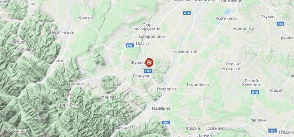 Магнітуда 2,4 бала за шкалою Ріхтера
