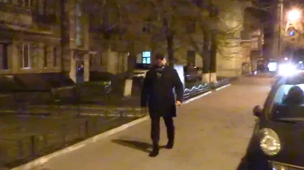 Тимур Міндіч після візиту до Офісу президента у березні 2020 року / © "Схеми"