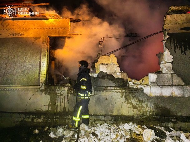 Атака на Одеську область / © ДСНС