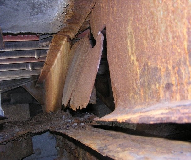 Техническое состояние моста имени Е.А. Патона. / © Національна академія наук України