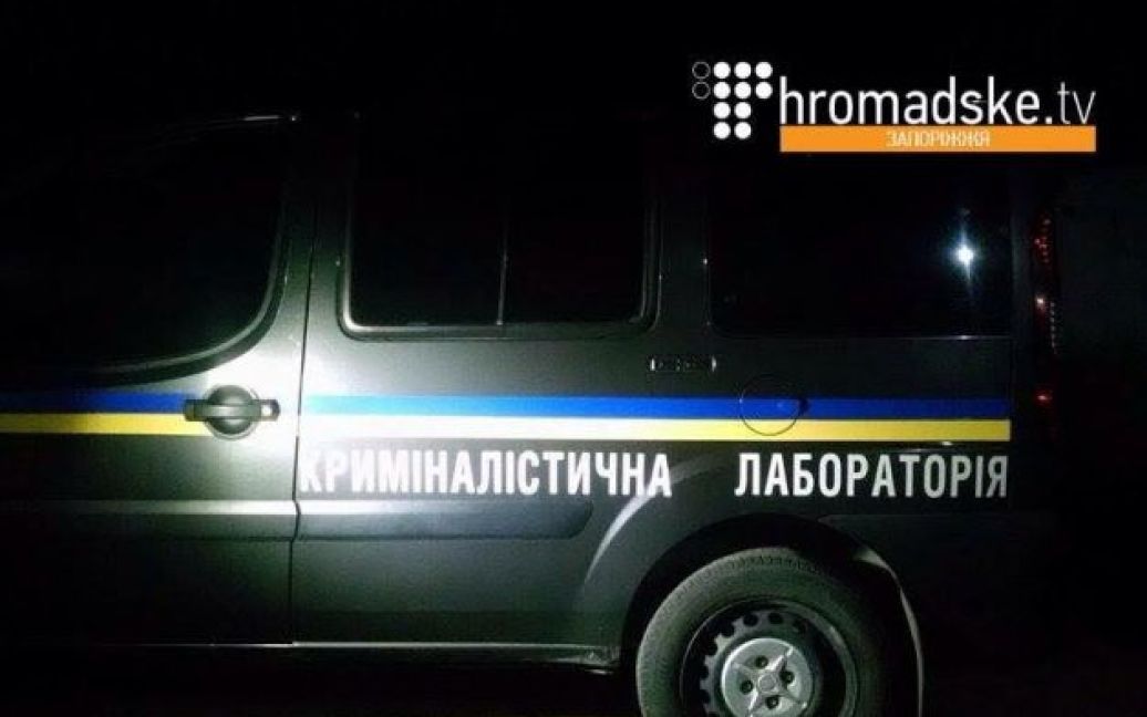 Сейчас на месте инцидента работает милиция и криминалисты / © Громадське ТБ