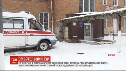 В Україні від початку року зареєстровано 5 тисяч випадків захворювання на кір