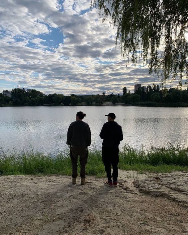 Іван з братом у Харкові. 2021 рік / © instagram.com/facepublicenemy