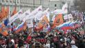 "Україно, ми з тобою" та "Путін - злодій". В Росії відбулися акції пам'яті Нємцова