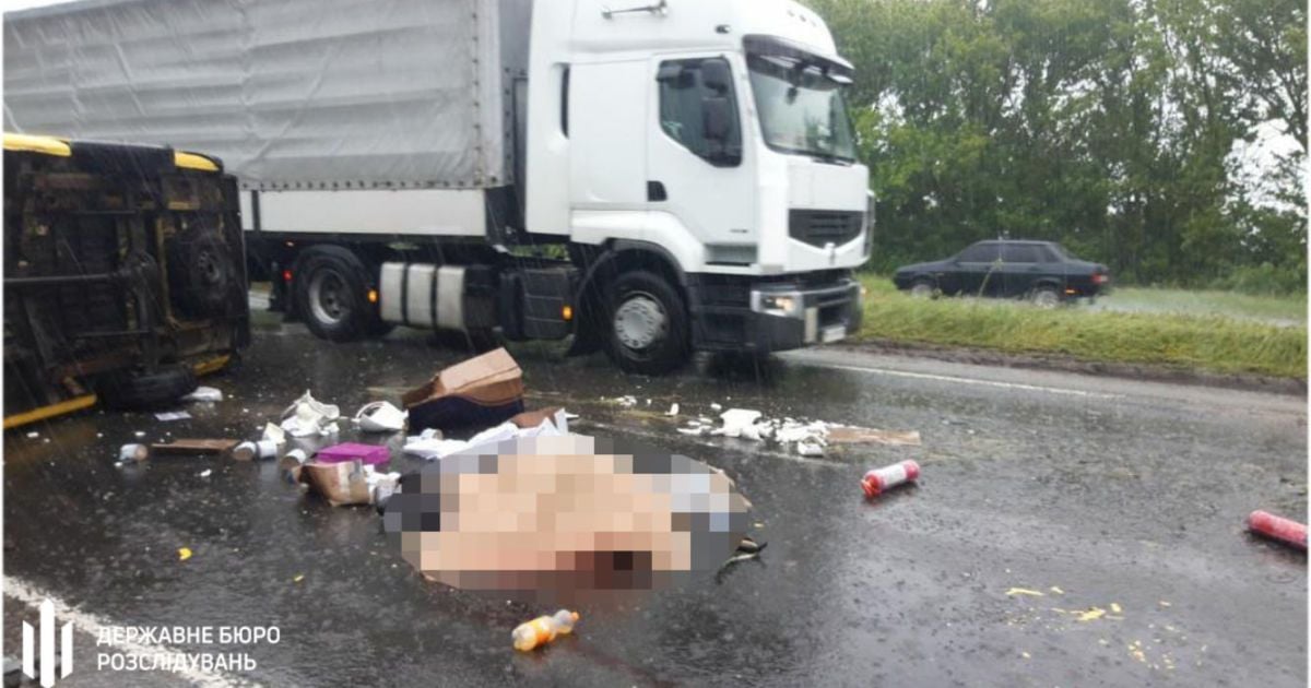 В аварии на трассе Киев-Харьков с участием стражей порядка погиб 27-летний полицейский