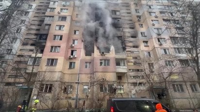 Руйнування в Одесі після обстрілу 27 січня зняли на відео