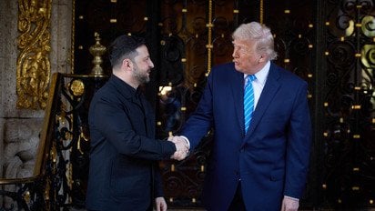 Володимир Зеленський та Дональд Трамп